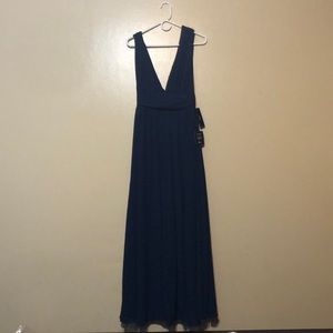 NWT navy blue formal/prom dress
